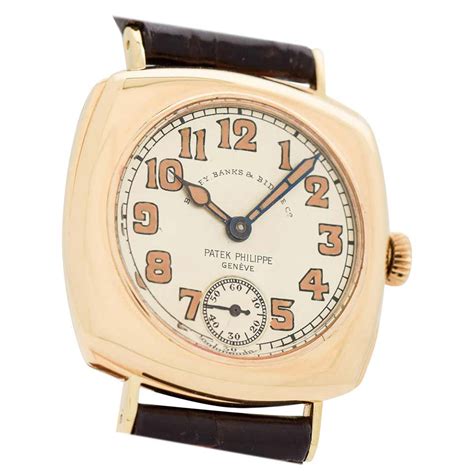 Vintage Patek Philippe 18 Karat Yellow Gold Watch, 1917 